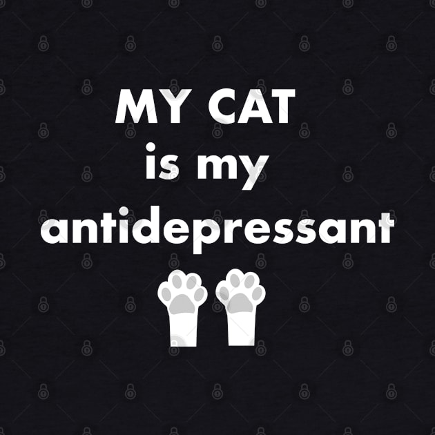 My cat is my antidepressant by GULSENGUNEL